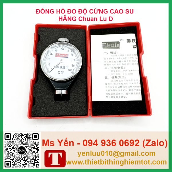 Đồng hồ đo độ cứng Chuan Lu Type D - Ảnh 2