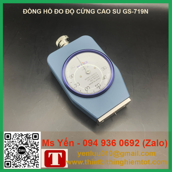 Đồng hồ Teclock GS-719N đo độ cứng cao su - Ảnh 3