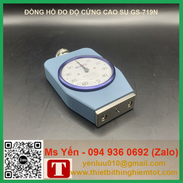 Đồng hồ Teclock GS-719N đo độ cứng cao su - Ảnh 2