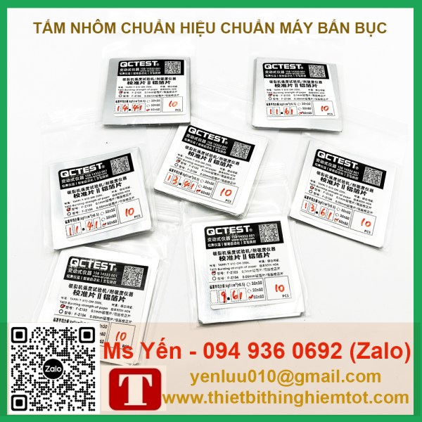 Tấm nhôm 60x60mm hiệu chuẩn máy bắn bục - Ảnh 2