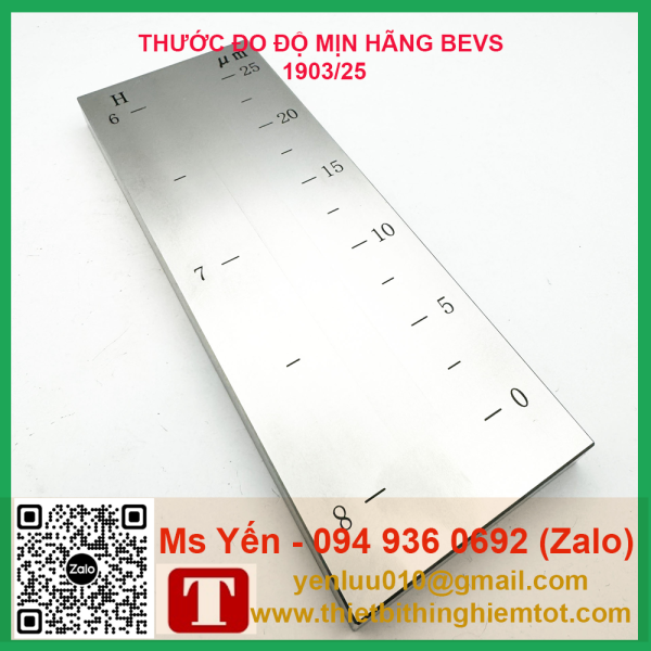 Thước đo độ mịn 1 rãnh hãng BEVS - Ảnh 4