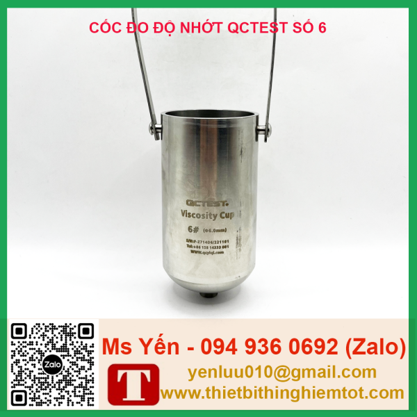 Cốc đo độ nhớt 230ml số 6 - Ảnh 4
