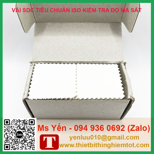 Vải kiểm tra độ chà xát hãng SDC - Ảnh 3