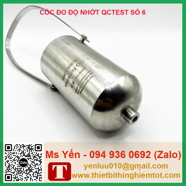 Cốc đo độ nhớt 230ml số 6 - Ảnh 2