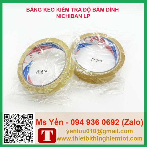 Băng keo đo độ bám dính Nichiban LB-24 - Ảnh 2