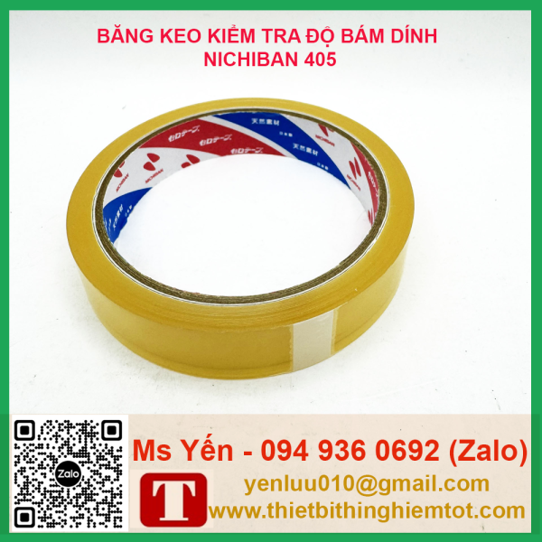 Băng keo đo độ bám dính Nichiban CT-405 - Ảnh 3