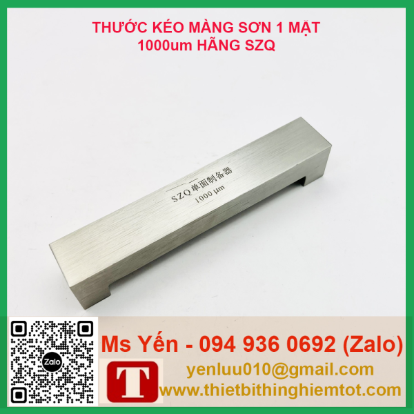 Thước kéo màng sơn 1 mặt thang đo 1000um - Ảnh 3