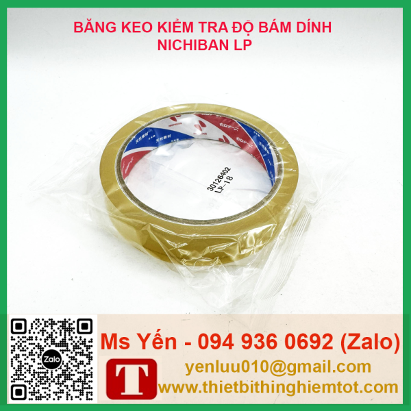 Băng keo đo độ bám dính Nichiban LB-18 - Ảnh 2