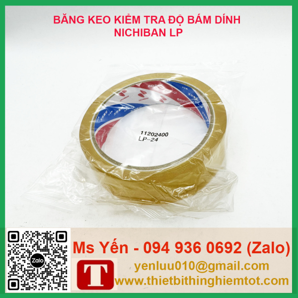 Băng keo đo độ bám dính Nichiban LB-24 - Ảnh 3