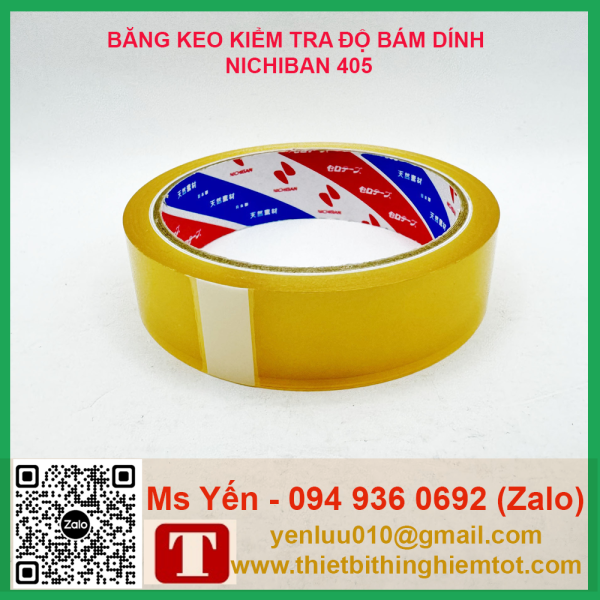 Băng keo đo độ bám dính Nichiban CT-405 - Ảnh 2