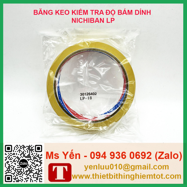 Băng keo đo độ bám dính Nichiban LB-18 - Ảnh 3