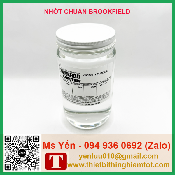 Dung dịch nhớt chuẩn Brookfield - Ảnh 4