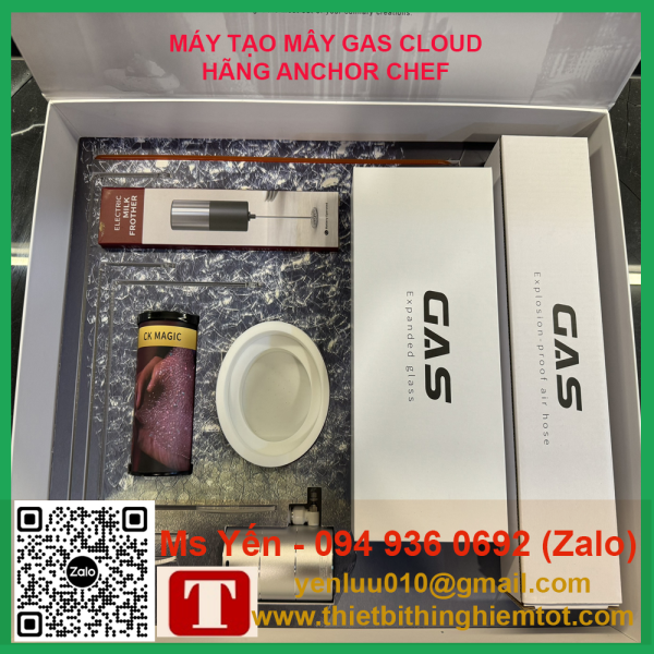 MÁY TẠO MÂY (GAS CLOUD) HÃNG ANCHOR CHEF - Ảnh 5