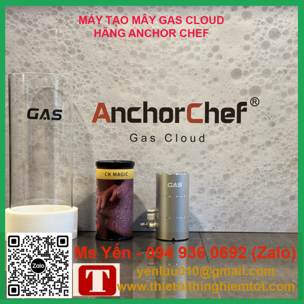 MÁY TẠO MÂY (GAS CLOUD) HÃNG ANCHOR CHEF - Ảnh 4