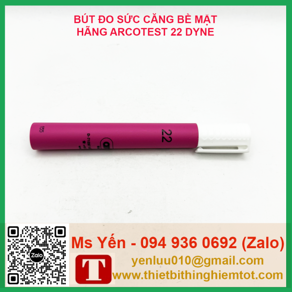 Bút đo sức căng bề mặt 22 DYNE - Ảnh 2