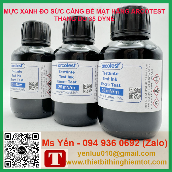 Mực đo sức căng bề mặt 35 DYNE - Ảnh 3