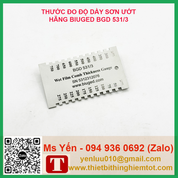 Thiết bị đo độ dày sơn ướt BGD 531/3 - Ảnh 4