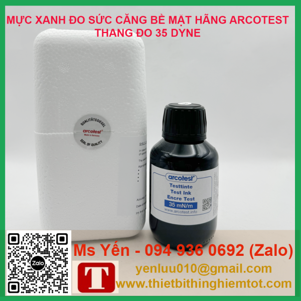Mực đo sức căng bề mặt 35 DYNE - Ảnh 2