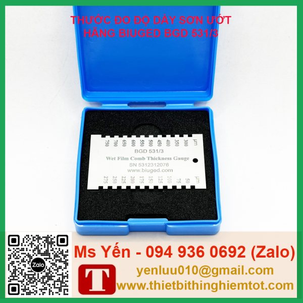 Thiết bị đo độ dày sơn ướt BGD 531/3 - Ảnh 5
