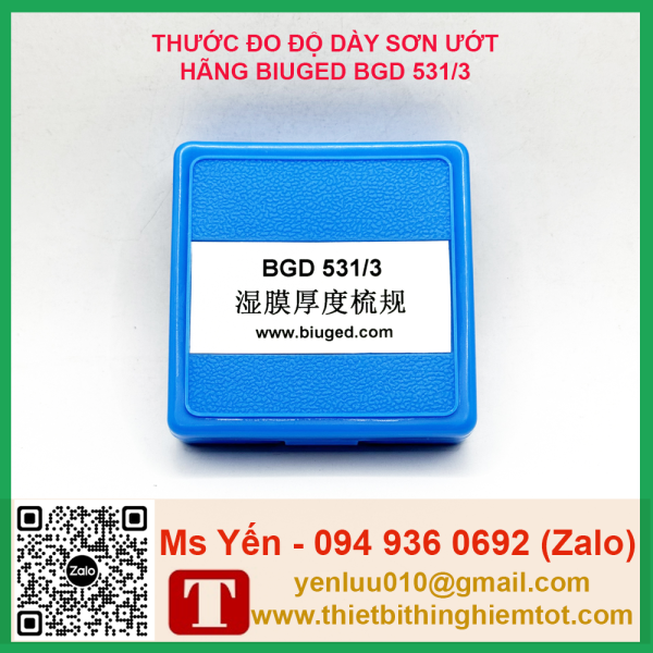 Thiết bị đo độ dày sơn ướt BGD 531/3 - Ảnh 6
